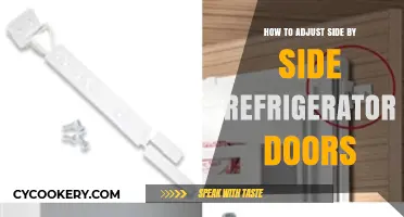 Easy Steps to Align Your Side-by-Side Refrigerator Doors Perfectly