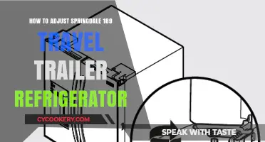 Adjusting Your Springdale 189 Travel Trailer Refrigerator: A Step-by-Step Guide