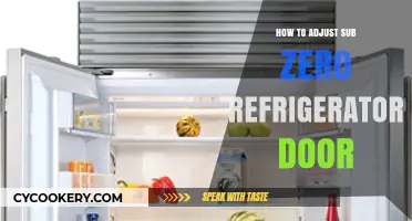 Easy Steps to Perfectly Align Your Sub-Zero Fridge Door