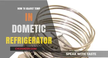 Adjusting Your Dometic Refrigerator Temperature: A Simple Step-by-Step Guide