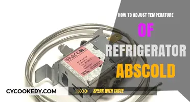 Mastering Your Abscold Refrigerator: Easy Steps to Adjust Temperature Settings