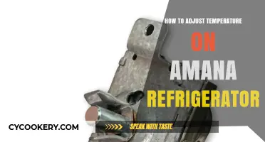 Adjusting Your Amana Refrigerator Temperature: A Simple Step-by-Step Guide