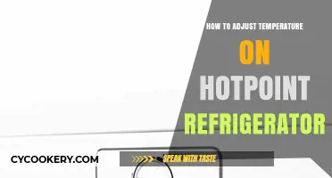 Easy Steps to Adjust Temperature on Your Hotpoint Refrigerator