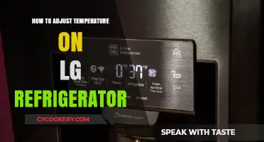 Easy Steps to Adjust Temperature on Your LG Refrigerator