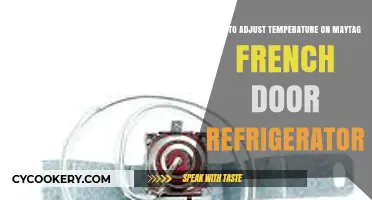 Adjusting Your Maytag French Door Refrigerator Temperature: A Simple Guide
