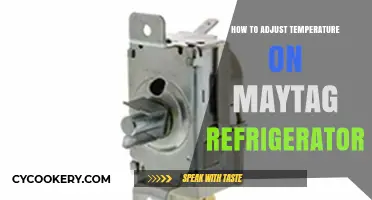 Easy Steps to Adjust Temperature on Your Maytag Refrigerator