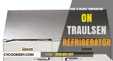 Easy Steps to Adjust Temperature on Your Traulsen Refrigerator