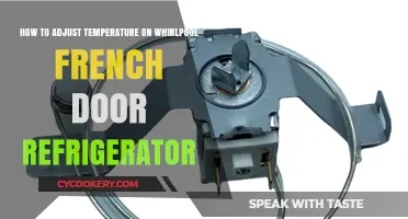 Easy Steps to Adjust Temperature on Your Whirlpool French Door Fridge