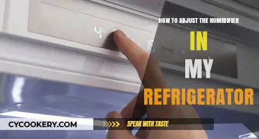 Mastering Humidity Control: Adjusting Your Refrigerator's Humidifier Settings