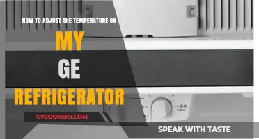 Mastering Your GE Fridge: A Simple Guide to Temperature Adjustment