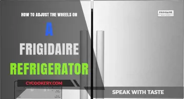 Mastering the Art of Wheel Adjustment on Your Frigidaire Fridge