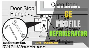 Mastering the Art of Wheel Adjustment on GE Profile Refrigerators