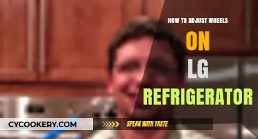 Easy Steps to Adjust Wheels on Your LG Refrigerator