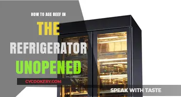 The Art of Aging Beef: Unopened Refrigerator Method