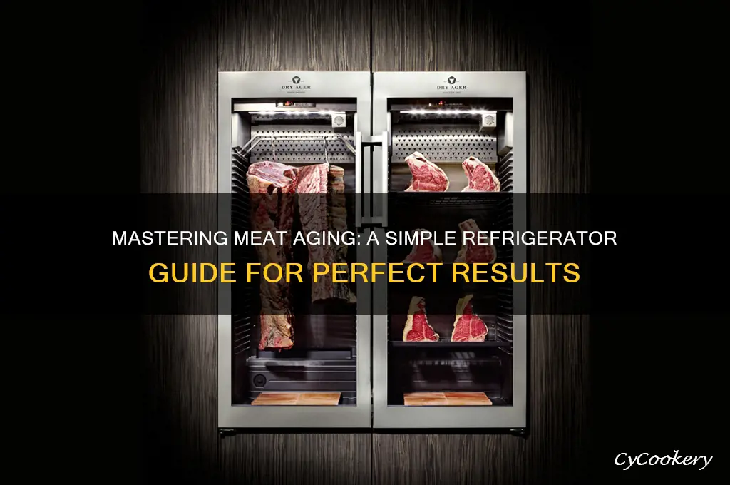 how to age meat in the refrigerator