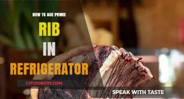 Mastering Prime Rib Aging: A Simple Refrigerator Guide for Perfect Flavor