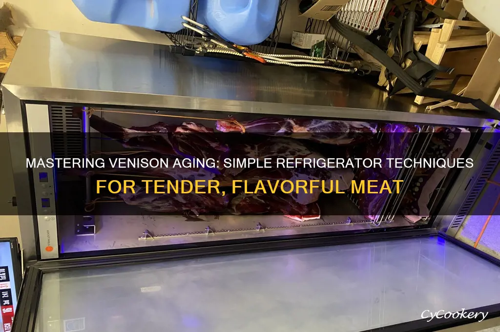 how to age venison in a refrigerator