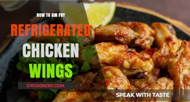 Crispy Air Fryer Chicken Wings: Perfectly Cooked from Refrigerated