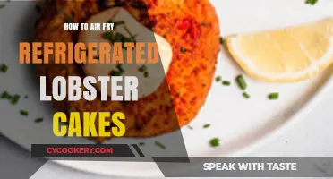 Crispy Perfection: Air Frying Refrigerated Lobster Cakes Like a Pro