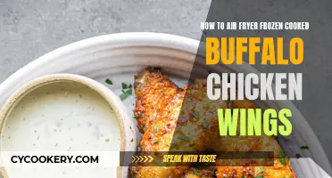 Air Fryer Hack: Frozen Buffalo Wings