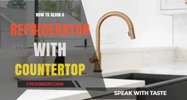Perfectly Align Your Fridge with Countertops: A Step-by-Step Guide
