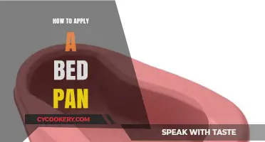 Applying a Bed Pan: A Simple Guide