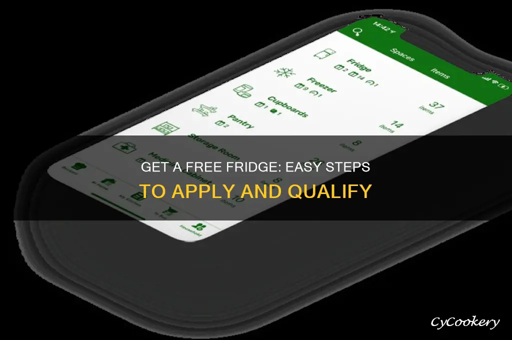 how to apply for a free refrigerator