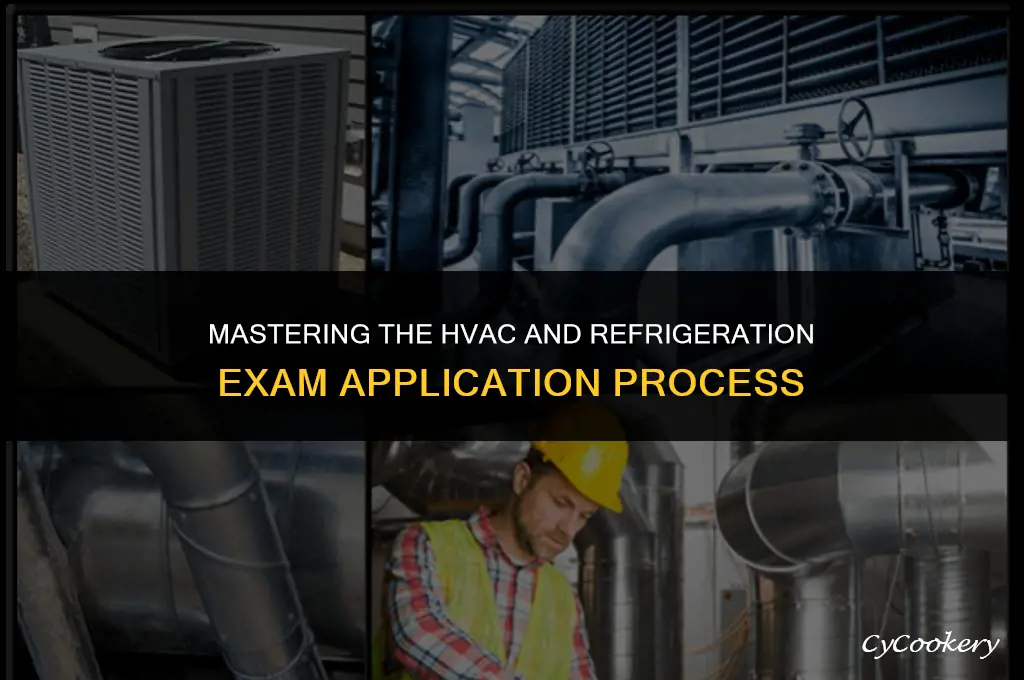 how to apply for the hvac and refrigeration exam