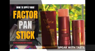 Max Factor Pan Stick: Application Tips and Tricks