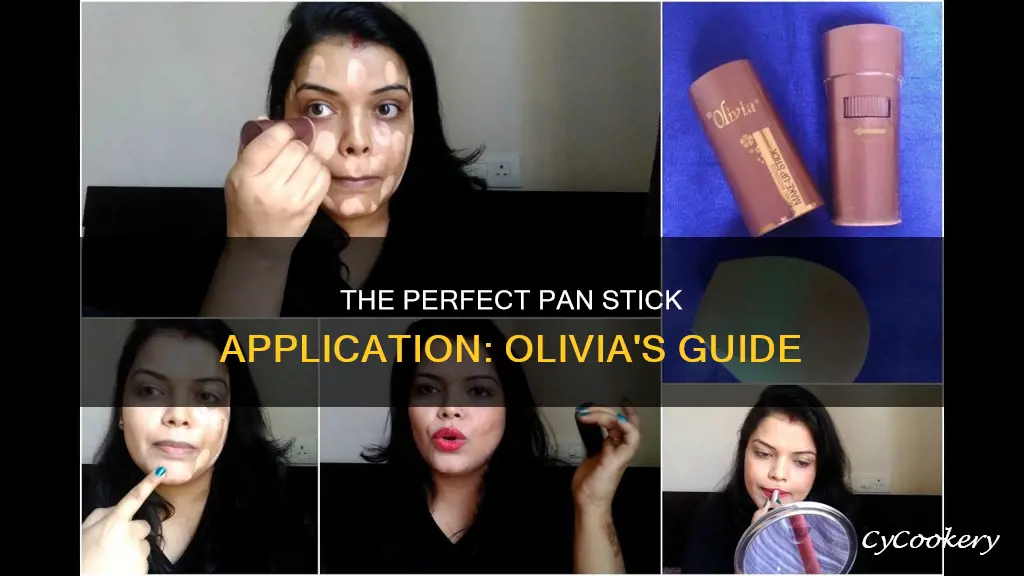 how to apply olivia pan stick