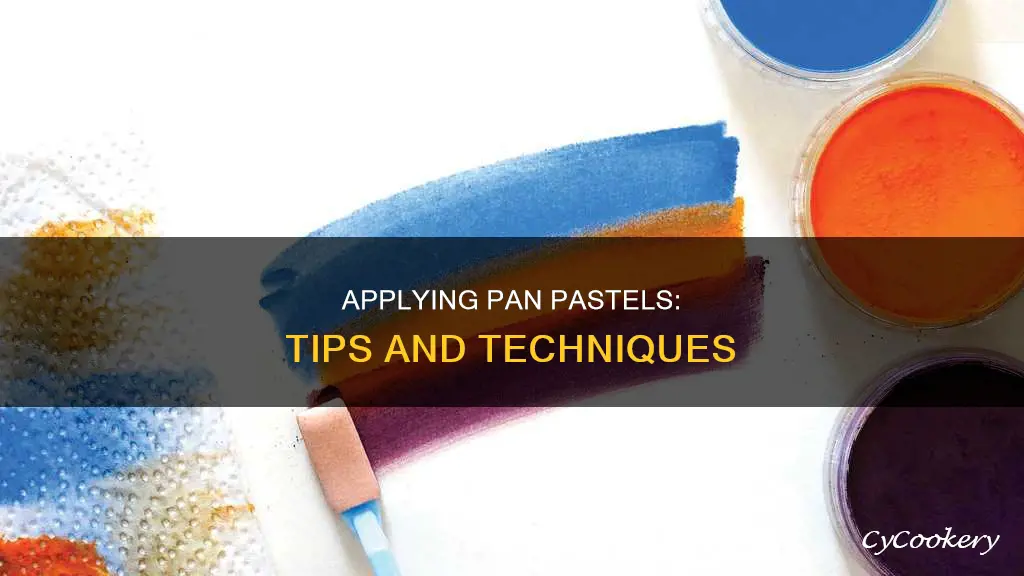 how to apply pan pastels