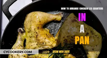 Arrange Chicken Leg Quarters: Maximize Your Pan Space