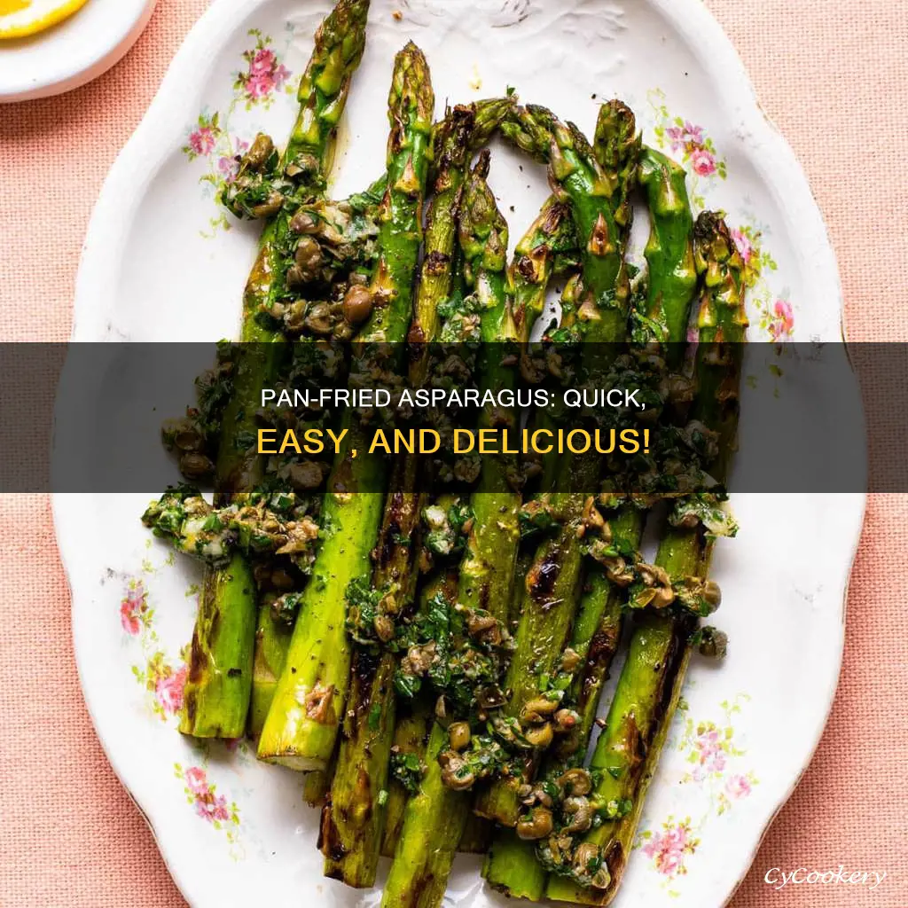 How to prepare asparagus in a pan