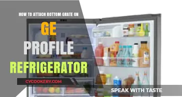 Easy Steps to Attach Bottom Grate on GE Profile Refrigerator