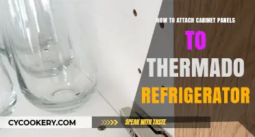 Effortlessly Attach Cabinet Panels to Your Thermador Refrigerator: A Guide