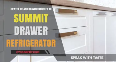 Effortlessly Attach Drawer Handles to Your Summit Refrigerator: A Guide