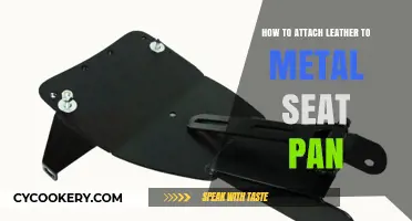 Attaching Leather to Metal Seat Pans: A Step-by-Step Guide