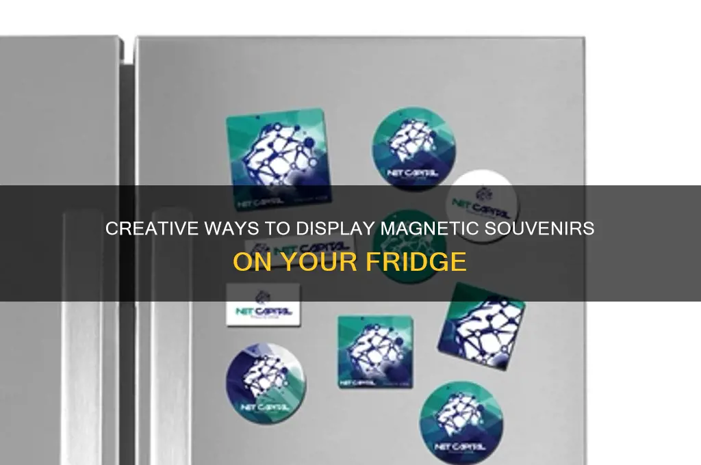 how to attach magnetic souvenirs to refrigerator