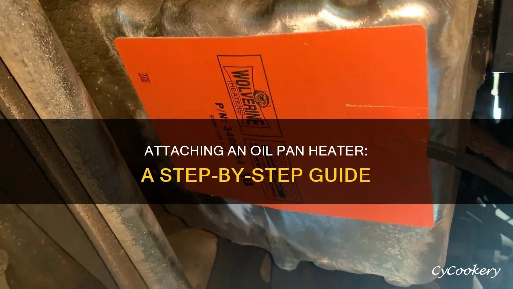 how to attach oil pan heater