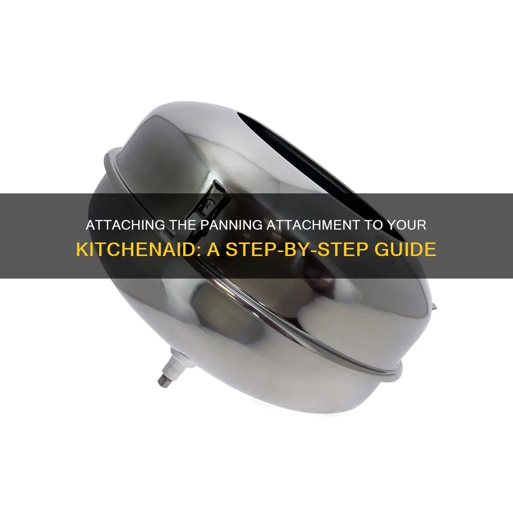 how to attach panning attachment to kitchenaid