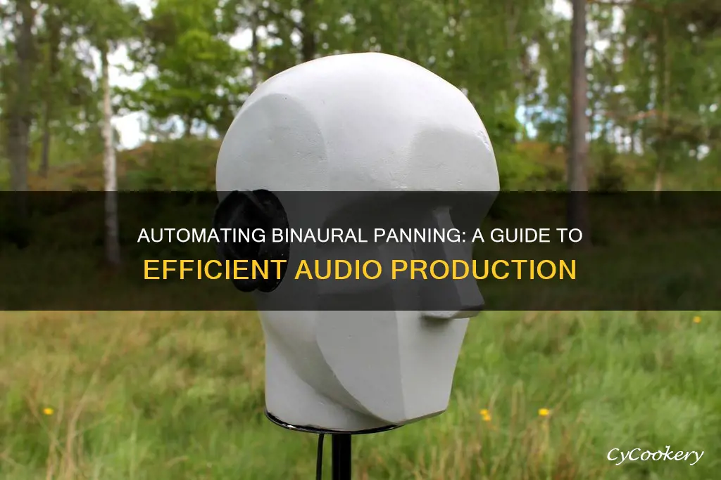 how to automate binaural panning