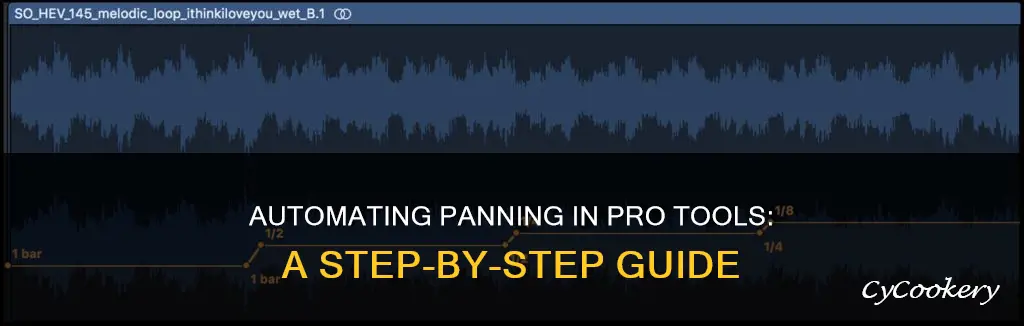how to automate panning in pro tools