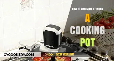 Smart Stirring: Automating Your Cooking Pot