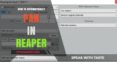 Automating Reaper Panning: A Step-by-Step Guide