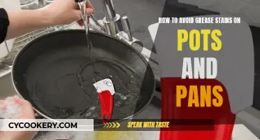 Prevent Grease Stains on Cookware