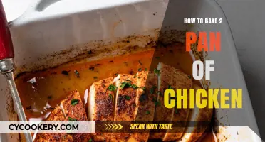 Baking Chicken: Two Pans, One Delicious Meal