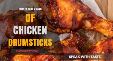 Baking Chicken Drumsticks: A Two-Pan Technique
