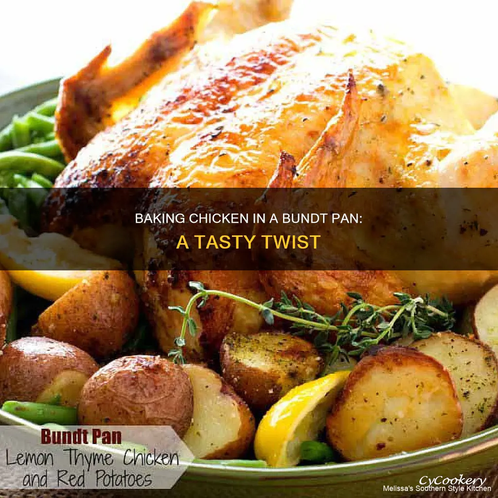 how to bake a chicken in a bundt pan