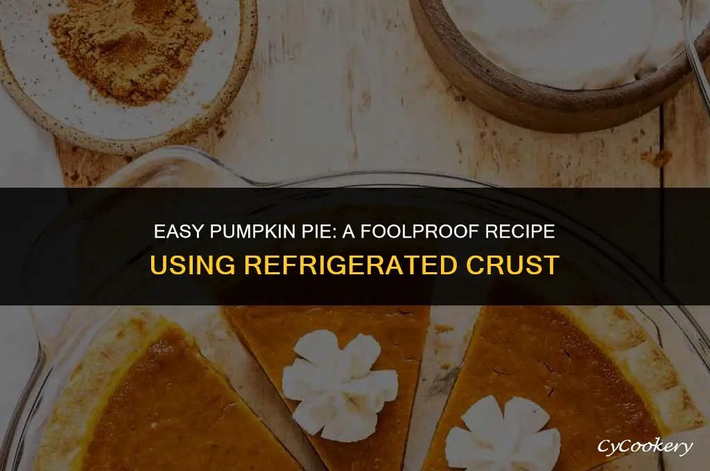 how to bake a pumpkin with refrigerated pie crust