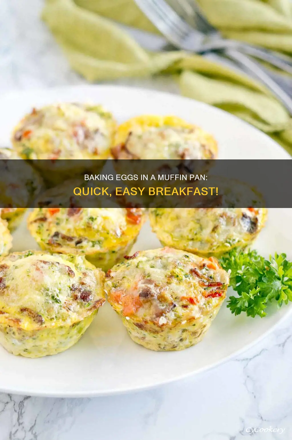 how to bake an egg in a muffin pan